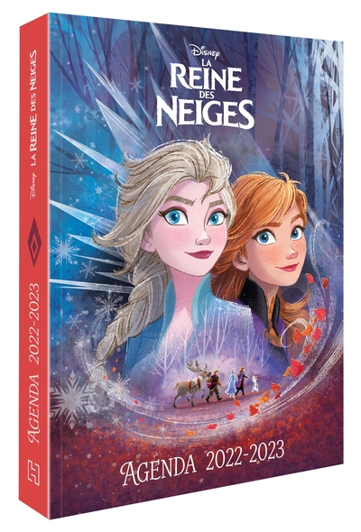 REINE DES NEIGES - AGENDA 2022-2023 - DISNEY