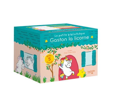 PETITE BIBLIOTHEQUE GASTON 2 AVEC 5 LIVRES
