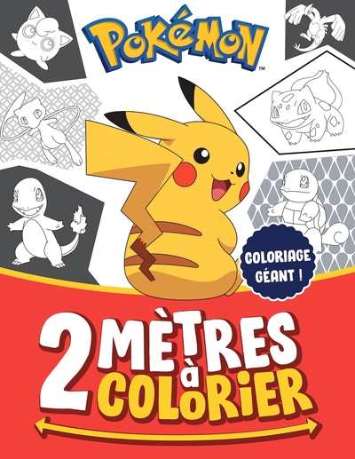 POKEMON - 2 METRES A COLORIER