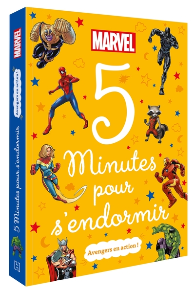 MARVEL - 5 MINUTES POUR S´ENDORMIR - SPECIAL AVENGERS - DISNEY