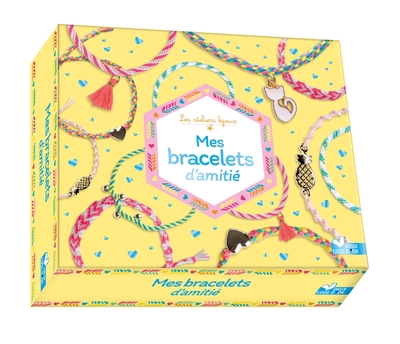 MES BRACELETS D´AMITIE - COFFRET AVEC ACCESSOIRES