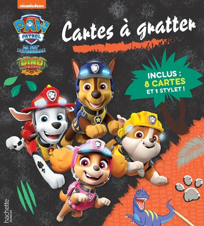 PAT´ PATROUILLE - CARTES A GRATTER - DINO RESCUE