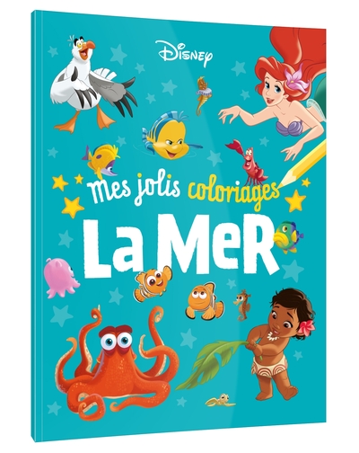 DISNEY PIXAR - MES JOLIS COLORIAGES, LA MER