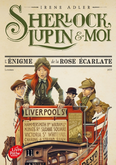 SHERLOCK, LUPIN ET MOI - TOME 3 - L´ENIGME DE LA ROSE ECARLATE