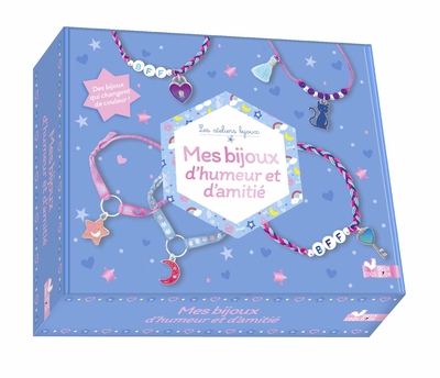 MES BIJOUX D´HUMEUR ET D´AMITIE - COFFRET AVEC ACCESSOIRES