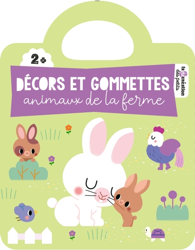 DECORS ET GOMMETTES - ANIMAUX DE LA FERME