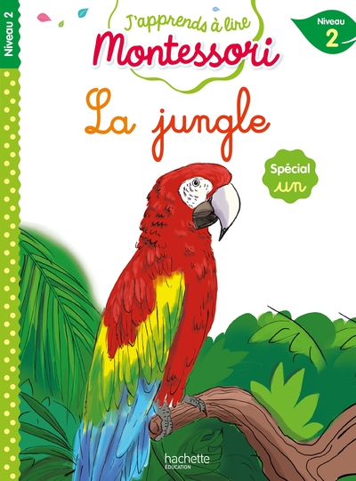 JUNGLE (SON UN), NIVEAU 2 - J´APPRENDS A LIRE MONTESSORI