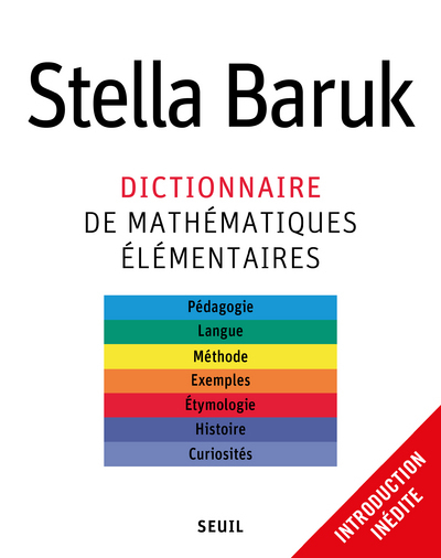 DICTIONNAIRE DE MATHEMATIQUES ELEMENTAIRES