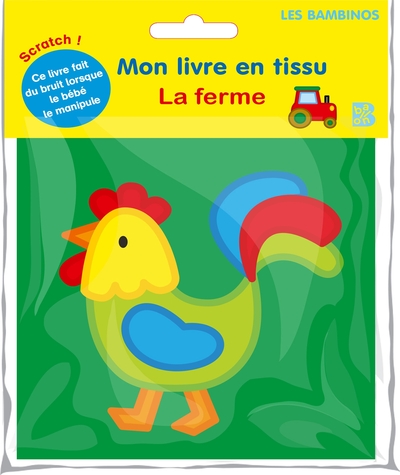 MON LIVRE EN TISSU - LA FERME