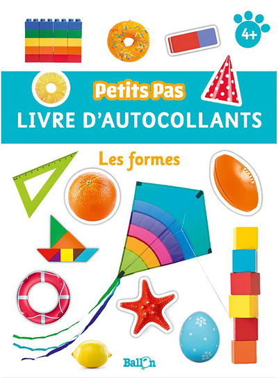 FORMES (LIVRE AVEC AUTOCOLLANTS 4+)