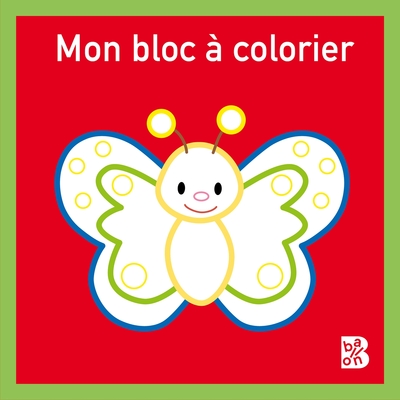 MINI BLOC A COLORIER (PAPILLON) BIND-UP