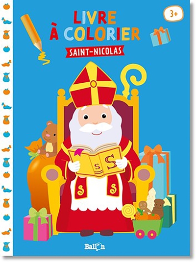 LIVRE A COLORIER SAINT-NICOLAS