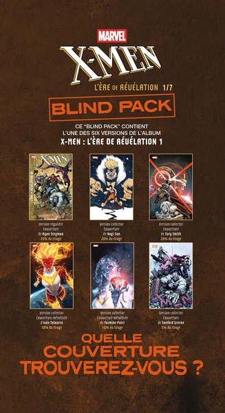 X-MEN : L´ERE DE REVELATION N 01 - BLIND PACK