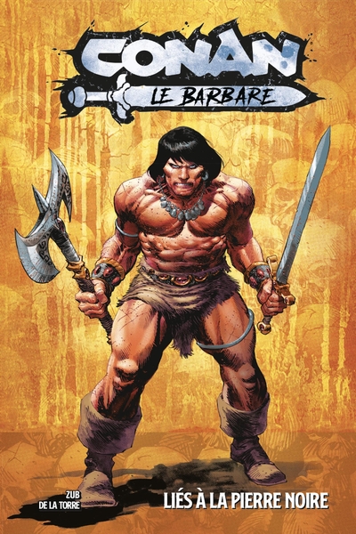 CONAN LE BARBARE T01 : LIES A LA PIERRE NOIRE