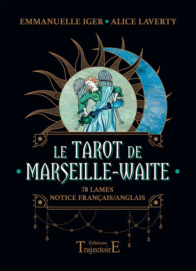 TAROT DE MARSEILLE WAITE - BILINGUE FRANCAIS/ANGLAIS - COFFRET