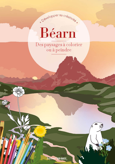 LE BEARN A COLORIER OU A PEINDRE