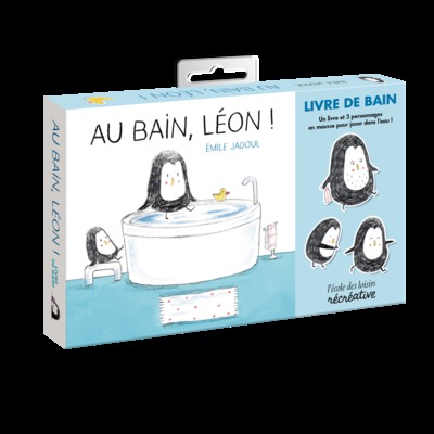 AU BAIN, LEON ! - (LIVRE DE BAIN)