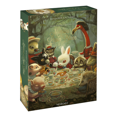 MAXI PUZZLE 1 000 PIECES MONSIEUR LE LAPIN BLANC
