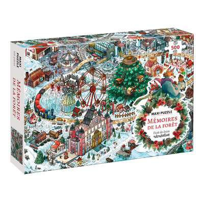 PUZZLE COLLECTOR MEMOIRES DE LA FORET (HIVER 500 PIECES)