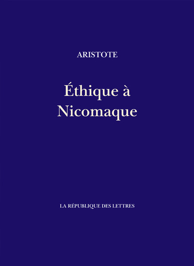 ETHIQUE A NICOMAQUE