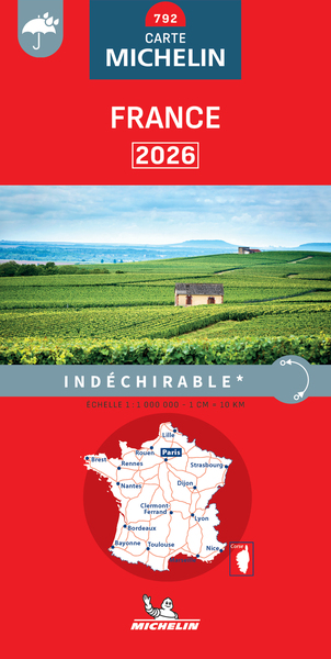 CARTE NATIONALE FRANCE 2026 - INDECHIRABLE