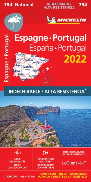 794 - ESPAGNE  PORTUGAL 2022 - PAPEL ALTA RESISTENCIA / INDECHIRABLE