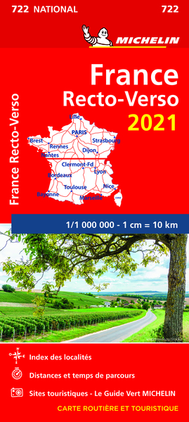 CN 722 FRANCE - RECTO-VERSO 2021