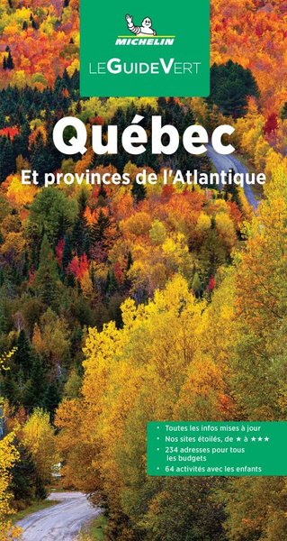 GUIDE VERT QUEBEC ET PROVINCES DE L´ATLANTIQUE