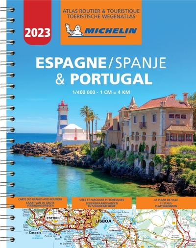 ESPAGNE & PORTUGAL 2023 - ATLAS ROUTIER ET TOURISTIQUE