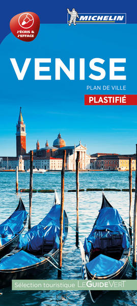 VENISE - PLAN DE VILLE PLASTIFIE