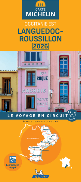 CARTE REGIONALE LANGUEDOC-ROUSSILLON 2026 - OCCITANIE EST