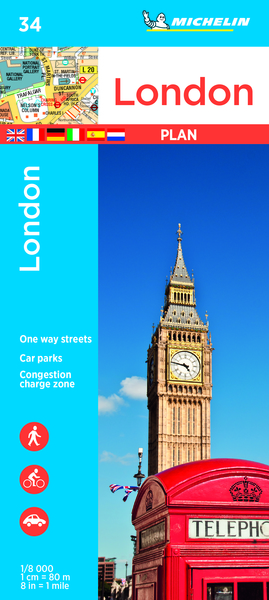 PLAN LONDRES - LONDON STREET MAP AND INDEX