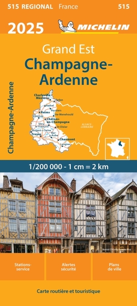 CARTE REGIONALE CHAMPAGNE-ARDENNE 2025