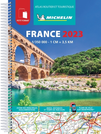 ATLAS ROUTIER FRANCE 2023 PETIT FORMAT