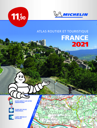 ATLAS ROUTIER FRANCE 2021 - L´ESSENTIEL (A4-BROCHE)
