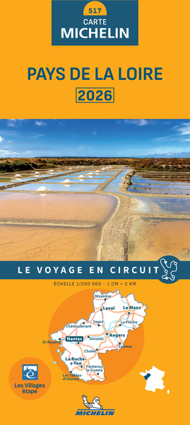 CARTE REGIONALE PAYS DE LA LOIRE 2026