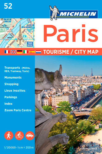 PARIS TOURISME - PLAN-GUIDE  N52
