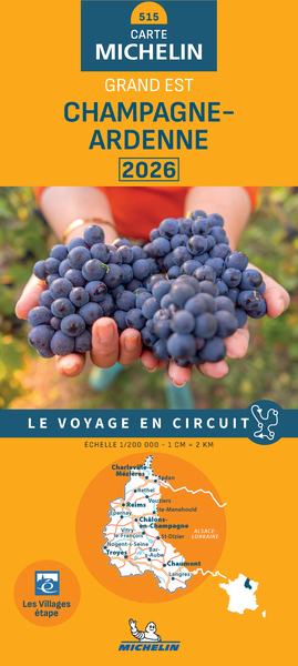 CARTE REGIONALE CHAMPAGNE-ARDENNE 2026