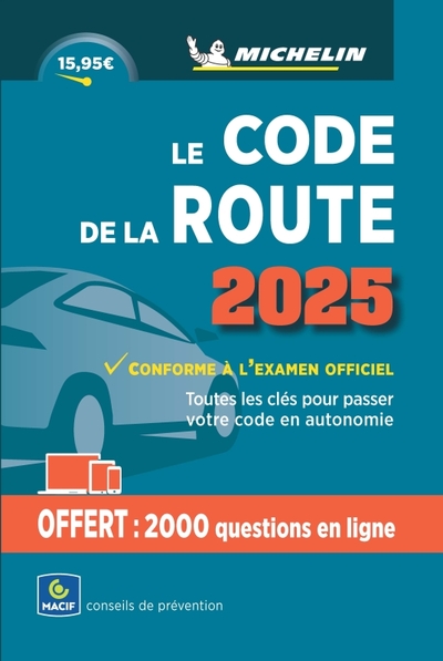 CODE DE LA ROUTE MICHELIN 2025