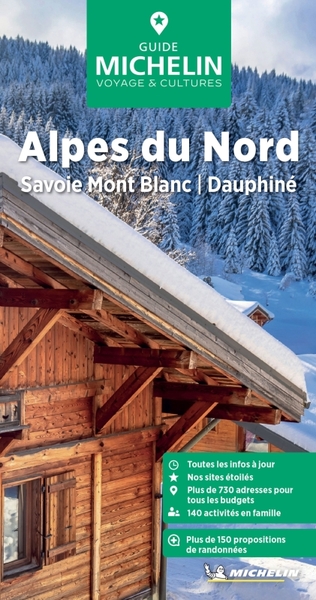 GUIDE VERT ALPES DU NORD, SAVOIE MONT BLANC, DAUPHINE