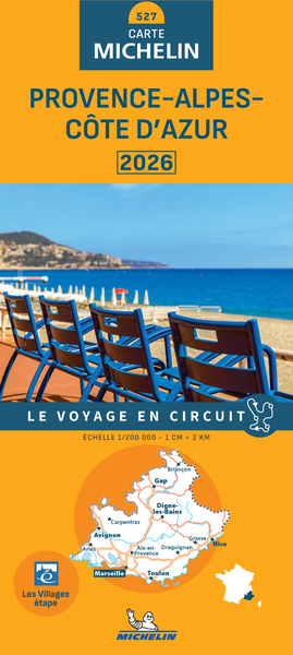 CARTE REGIONALE PROVENCE-ALPES-COTE D´AZUR 2026