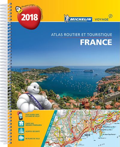 ATLAS ROUTIER FRANCE 2018 (A4-SPIRALE)