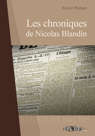 CHRONIQUES DE NICOLAS BLANDIN