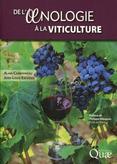 DE L OENOLOGIE A LA VITICULTURE