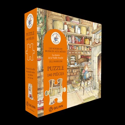 LES SOURIS DU BUISSON AUX MURES - LE PUZZLE, LA RESERVE DE LA VIEILLE-SOUCHE - 140 PIECES