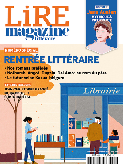 LIRE MAGAZINE LITTERAIRE N 499 : RENTREE LITTERAIRE - SEPTEMBRE 2021