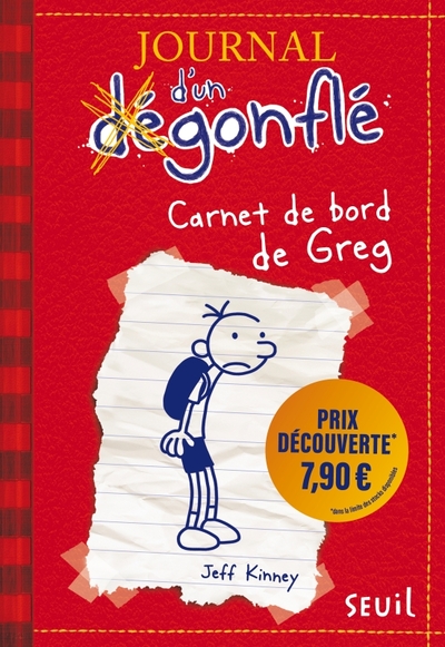 CARNET DE BORD DE GREG HEFFLEY - JOURNAL D´UN DEGONFLE, TOME 1 - PRIX DECOUVERTE