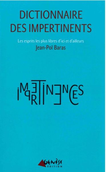 DICTIONNAIRE DES IMPERTINENTS