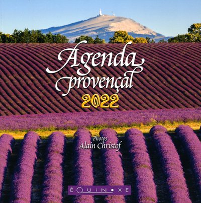 AGENDA PROVENCAL 2022 GRAND FORMAT LAVANDES