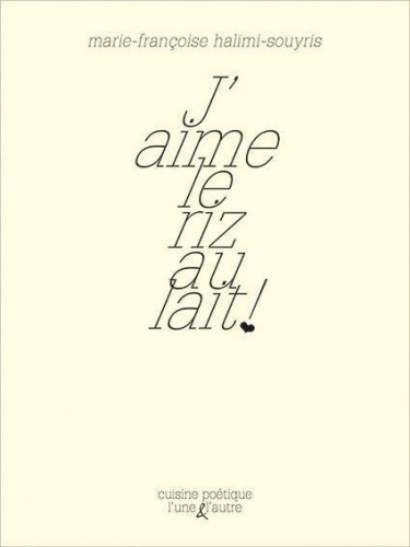 J´AIME LE RIZ AU LAIT